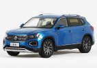 White /Blue /Orange 1:18 Scale Diecast 2019 VW Tayron SUV Model