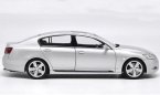 Silver / Black AUTOart 1:18 Scale Diecast Lexus GS430 Model