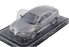 Gray 1:43 Scale DEA Diecast Alfa Romeo GT Model