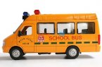 1:32 Scale Kids Yellow School Bus Toy With Alarm Lamps