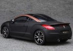 Black 1:18 Scale Norev Diecast Peugeot RCZ R Concept Model