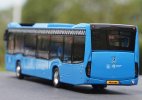 1:43 Scale Blue Diecast KAMAZ City Bus Model