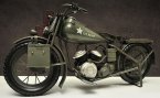 Handmade Large Scale Tinplate 1944 Harley Davidson WLA Model