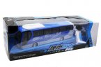 Kids Green / Blue Full Functions Plastics R/C Coach Bus Toy