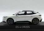 1:43 Scale White / Golden NOREV Diecast 2021 DS 4 Cross Model
