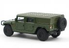 Army Green 1:64 Scale Diecast Dongfeng Mengshi Model