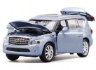 Kids White / Red / Blue 1:32 Scale Diecast Infiniti QX56 Toy