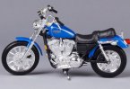 Blue 1:18 Diecast Harley Davidson 1997 XLH Sportster 1200