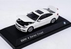 1:43 Scale White / Black Diecast BMW 4 Series Coupe Model