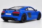 White / Red / Blue 1:18 Maisto Diecast Audi R8 V10 Plus Model