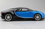 1:24 Scale Maisto Blue /Red / Gray Diecast Bugatti Chiron Model