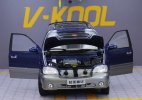 1:18 Scale Blue / White / Gray Diecast 2004 Kia Carnival Model