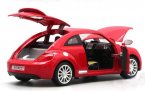 Kids 1:32 Green / Purple / Red / Yellow Diecast VW Beetle Toy