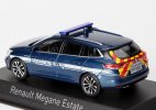 Blue NOREV 1:43 Police Diecast Renault Megane Estate Model