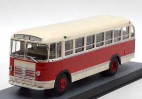 Red / Blue 1:43 Scale Diecast LAZ-158B City Bus Model