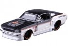 1:24 Maisto Black-White Diecast 1967 Ford Mustang GT Model