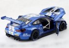 Blue 1:24 Scale NO.101 Diecast BMW M6 GT3 Model
