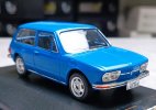 Blue 1:43 Scale Premium X Diecast 1975 VW Brasilia Model