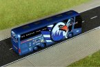 Blue 1:87 Scale Neoplan Skyliner Adler Tour Bus Model