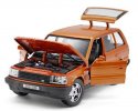 Silver / Orange 1:24 Scale Bburago Diecast Range Rover Model