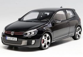 Black NOREV 1:18 Scale Diecast 2009 VW Golf GTI Model