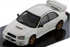 1:43 White / Black AUTOart Diecast SUBARU Impreza STI Model