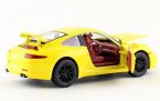 Kids 1:32 Scale Yellow / Red Diecast Porsche 911 Carrera S Toy