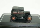 1:76 Scale Oxford Black Diecast Austin Car Model