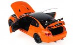 Orange 1:18 Scale Diecast BMW M3 GTS Model