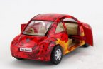 White / Black / Red /Yellow 1:36 Kids Diecast VW New Beetle Toy