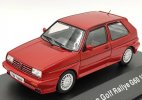 Red 1:43 Scale IXO Diecast 1989 VW Golf Rallye G60 Model