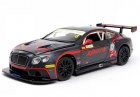 Black-Red 1:24 Scale Diecast Bentley Continental GT3 Model