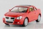 Silver / Light Blue / Red / Yellow 1:36 Diecast VW EOS Toy