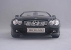 Black 1:18 Welly Diecast MERCEDES-BENZ SL500 Roadster