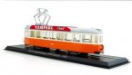 1:87 Scale Atlas Be 4/4 Standardwagen SWP/SAAS 1952 Tram Model