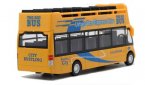 Red / Green / Yellow Kids Die-Cast Double Decker Tour Bus Toy