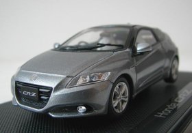 1:43 Scale Blue /Orange / Silver EBBRO Diecast Honda CR-Z Model