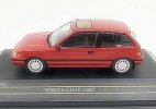 Red / White 1:43 Scale Diecast 1987 Honda Civic Car Model