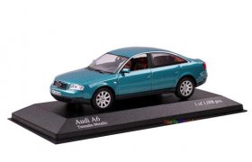 Green 1:43 Scale Minichamps Diecast Audi A6 Model