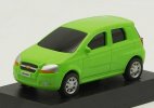 Red / Orange / Green 1:64 Scale Plastic Chevrolet AVEO Toy