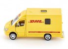 Kids 1:50 Yellow DHL SIKU 1936 Diecast Mercedes-Benz Van Toy