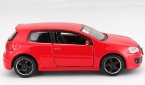 Red / White 1:32 Bburago Diecast VW Golf GTI Model