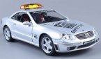 Silver Maisto Diecast Mercedes Benz SL55 AMG Safety Car Model