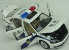 White 1:18 Scale Police Diecast VW New Passat Model