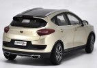 Orange / Champagne 1:18 Scale Diecast 2016 Geely Dihao GS Model