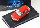 1:43 Scale Red Autoart Diecast BMW 1 Series Model