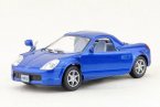 Kids 1:32 Scale White / Red / Yellow / Blue Diecast Toyota MR2