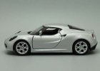 Welly Silver Kids 1:36 Scale Diecast Alfa Romeo 4C Toy