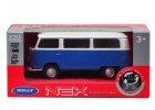 1:36 Scale Welly White-Orange / White-Blue 1972 VW T2 Bus Toy