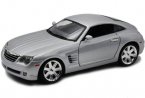 Silver / Golden 1:18 Scale Maisto Diecast Chrysler Crossfire